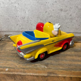 キャンディディッシュ 【M&M's（エムアンドエムズ）】 HOT ROD CAR（ホットロッドカー） イエローコンバーチブル 陶器製