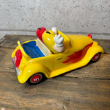 キャンディディッシュ 【M&M's（エムアンドエムズ）】 HOT ROD CAR（ホットロッドカー）イエロー 陶器製