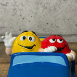 キャンディディッシュ 【M&M's（エムアンドエムズ）】 HOT ROD CAR（ホットロッドカー）ブルー 陶器製