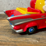 キャンディディッシュ 【M&M's（エムアンドエムズ）】 HOT ROD CAR（ホットロッドカー） レッドコンバーチブル 陶器製
