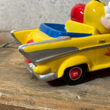 キャンディディッシュ 【M&M's（エムアンドエムズ）】 HOT ROD CAR（ホットロッドカー） イエローコンバーチブル 陶器製