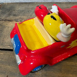 キャンディディッシュ 【M&M's（エムアンドエムズ）】 HOT ROD CAR（ホットロッドカー）レッド 陶器製