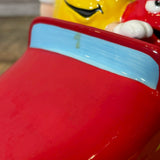 キャンディディッシュ 【M&M's（エムアンドエムズ）】 HOT ROD CAR（ホットロッドカー）レッド 陶器製