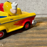 キャンディディッシュ 【M&M's（エムアンドエムズ）】 HOT ROD CAR（ホットロッドカー） イエローコンバーチブル 陶器製