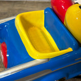 キャンディディッシュ 【M&M's（エムアンドエムズ）】 HOT ROD CAR（ホットロッドカー） ブルー クラシックカー 陶器製