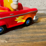 キャンディディッシュ 【M&M's（エムアンドエムズ）】 HOT ROD CAR（ホットロッドカー） レッドコンバーチブル 陶器製