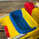 キャンディディッシュ 【M&M's（エムアンドエムズ）】 HOT ROD CAR（ホットロッドカー） イエローコンバーチブル 陶器製