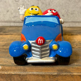 キャンディディッシュ 【M&M's（エムアンドエムズ）】 HOT ROD CAR（ホットロッドカー）ブルー 陶器製