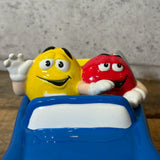 キャンディディッシュ 【M&M's（エムアンドエムズ）】 HOT ROD CAR（ホットロッドカー） ブルー クラシックカー 陶器製