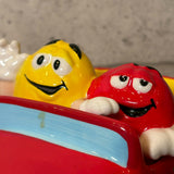 キャンディディッシュ 【M&M's（エムアンドエムズ）】 HOT ROD CAR（ホットロッドカー）レッド 陶器製