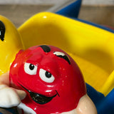 キャンディディッシュ 【M&M's（エムアンドエムズ）】 HOT ROD CAR（ホットロッドカー） ブルー クラシックカー 陶器製