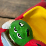キャンディディッシュ 【M&M's（エムアンドエムズ）】 HOT ROD CAR（ホットロッドカー） レッド×イエロー 陶器製