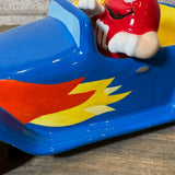 キャンディディッシュ 【M&M's（エムアンドエムズ）】 HOT ROD CAR（ホットロッドカー）ブルー 陶器製