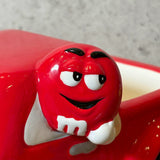 キャンディディッシュ 【M&M's（エムアンドエムズ）】 PICKUP TRUCK（ピックアップトラック） レッド×ブラック 陶器製
