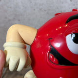 ディスペンサー 【M&M's（エムアンドエムズ）】 レッド サッカー Soccer キャンディディスペンサー 1999年製
