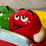 キャンディディッシュ 【M&M's（エムアンドエムズ）】 HOT ROD CAR（ホットロッドカー） レッド×イエロー 陶器製