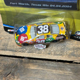 ダイキャストミニカー【M&M's（エムアンドエムズ）】Winner's Circle NASCAR Elliott Sadler #38 Fort Worth Win 2004 Raced Version 1/64 ヴィンテージ