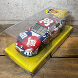 ダイキャストカー【M&M's（エムアンドエムズ）】Elliott Sadler NASCAR #38 Winner's Circle 1/24スケール 星条旗カラー ヴィンテージ