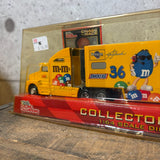 ダイキャストカー【M&M's（エムアンドエムズ）】Team Transporter Ernie Irvan #36 Racing Champions Collector's Series 1/64スケール ヴィンテージ