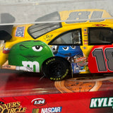 ダイキャストカー【M&M's（エムアンドエムズ）】Winner's Circle NASCAR Kyle Busch #18 1/24 ヴィンテージ