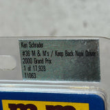 ダイキャストミニカー【M&M's（エムアンドエムズ）】Ken Schrader #36 Keep Back New Driver 2000 Grand Prix 1/64 世界17,928台限定 ヴィンテージ