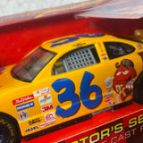 ダイキャストカー【M&M's（エムアンドエムズ）】Ken Schrader NASCAR #36 Collector's Series 1/24スケール 2002年モデル ヴィンテージ