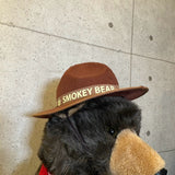 ヴィンテージぬいぐるみオブジェ　【Smokey Bear(スモーキー・ベア)】　グリズリー　等身大ディスプレイ
