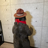 ヴィンテージぬいぐるみオブジェ　【Smokey Bear(スモーキー・ベア)】　グリズリー　等身大ディスプレイ