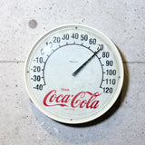 ヴィンテージサーモメーター　【Coca-Cola（コカ・コーラ）】　壁掛け温度計