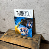 オープン＆クローズサイン【Miller Lite（ミラーライト）】　看板