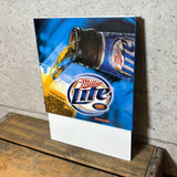 オープン＆クローズサイン【Miller Lite（ミラーライト）】　看板