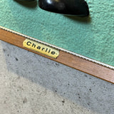 希少　【チャーリー・ブラウン（PEANUTS）】　壁掛けアート　立体　ヴィンテージアート