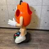 希少　店頭用大型ストアディスプレイ　【M&M's（エムアンドエムズ）】 オレンジ　什器