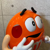 希少　店頭用大型ストアディスプレイ　【M&M's（エムアンドエムズ）】 オレンジ　什器