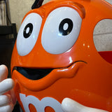 希少　店頭用大型ストアディスプレイ　【M&M's（エムアンドエムズ）】 オレンジ　什器