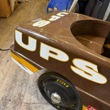ペダルカー　【UPS（ユナイテッド・パーセル・サービス）】　大型ディスプレイ