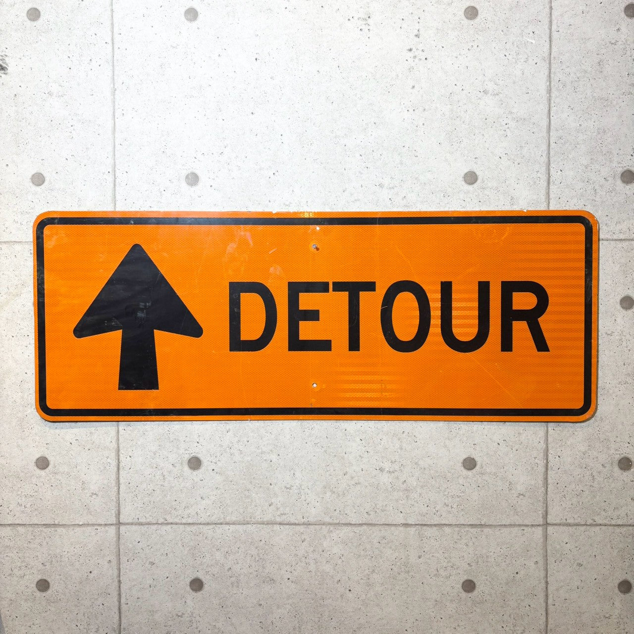 道路標識 【DETOUR(迂回)】 ロードサイン ヴィンテージ看板 – L.A.DEPO