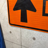 道路標識　【DETOUR(迂回)】　ロードサイン　ヴィンテージ看板