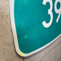道路標識　【CALIFORNIA　39】　ロードサイン　ヴィンテージ看板