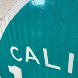 道路標識　【CALIFORNIA　107】　ロードサイン　ヴィンテージ看板