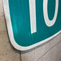 道路標識　【CALIFORNIA　107】　ロードサイン　ヴィンテージ看板