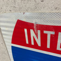 ハイウェイ看板　【 INTERSTATE 10（州間高速道路10号線）】　ロードサイン　ヴィンテージ看板