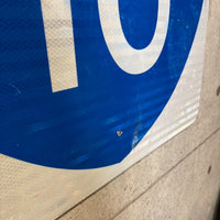 ハイウェイ看板　【 INTERSTATE 10（州間高速道路10号線）】　ロードサイン　ヴィンテージ看板