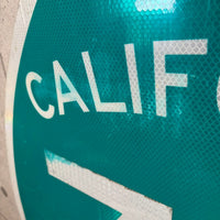 道路標識　【CALIFORNIA　73】　ロードサイン　ヴィンテージ看板