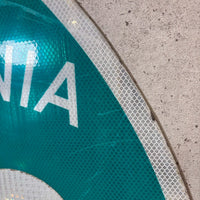 道路標識　【CALIFORNIA　73】　ロードサイン　ヴィンテージ看板