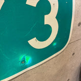 道路標識　【CALIFORNIA　73】　ロードサイン　ヴィンテージ看板