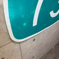 道路標識　【CALIFORNIA　73】　ロードサイン　ヴィンテージ看板