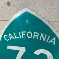 道路標識　【CALIFORNIA　73】　ロードサイン　ヴィンテージ看板