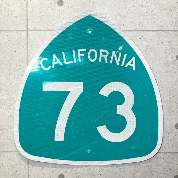 道路標識　【CALIFORNIA　73】　ロードサイン　ヴィンテージ看板