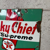 ヴィンテージ看板　【TEXACO（テキサコ）】　稀少品　販促看板　